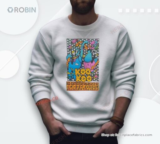 Minneapolis, Mn Koo Koo March 23 2024 First Avenue Poster Shirt