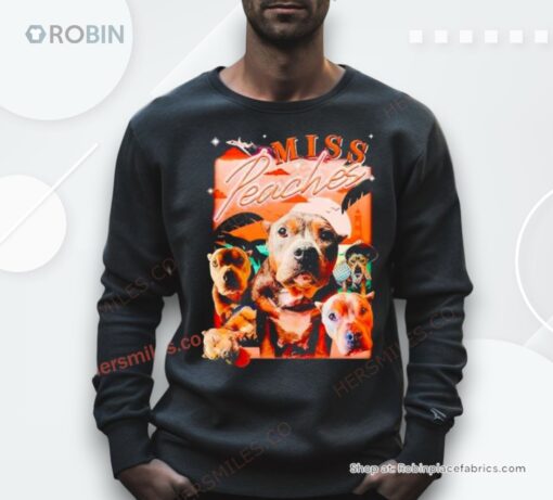 Miss Peaches Faces Pitbull Shirt