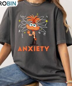 Modern Anxiety Mood Short Sleeve , Inside Out 2 Shirt Long Sleeve