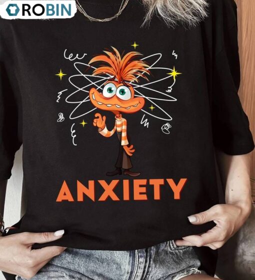Modern Anxiety Mood Short Sleeve , Inside Out 2 Shirt Long Sleeve