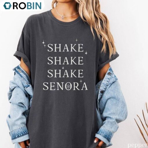 Movie Quotes T Shirt , Creative Shake Shake Shake Senora Shirt Tank Top