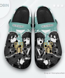 Muichiro Crocs Shoes Manga Style Personalized Muichiro Crocs Shoes Manga Style Personalized