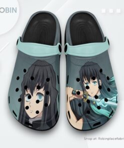Muichiro Tokito Crocs Shoes Custom Muichiro Tokito Crocs Shoes Custom