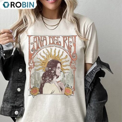 Music Tour 2023 Inspirational Unisex Hoodie, New Rare Lana Del Rey Shirt Long Sleeve