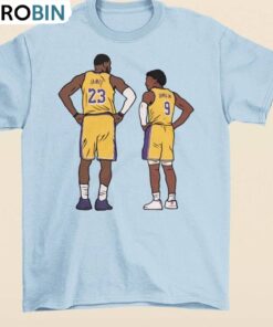 Bronny James Unisex Hoodie, LeBron And Bronny Shirt Short Sleeve