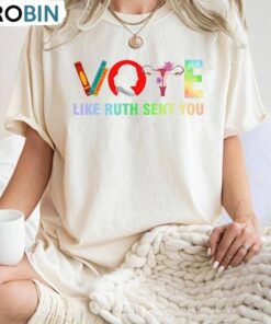 Election 2024 Unisex Hoodie, Limited Vote Like Ruth Sent You Shirt Long Sleeve