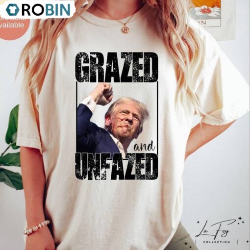 Fight Trump Short Sleeve , Glazed And Unfazed Shirt Long Sleeve