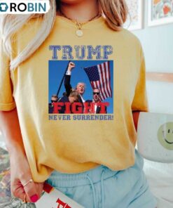 Trump Shooting T Shirt , Limited Trump Fight Shirt Long Sleeve