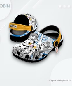 Nami Crocs Shoes Manga Style Personalized, One Piece Anime Gifts for Fans