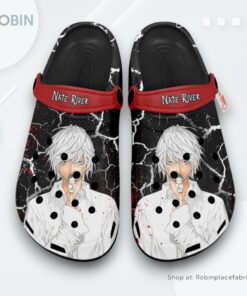 Nate River Crocs Shoes, Anime Gifts