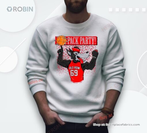 Nc State Wolfpack Basketball 2024 Pack Party Shirt