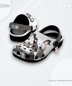 Neji Hyuga Crocs Shoes Pattern Style