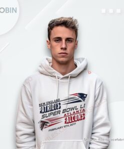 New England Patriots Vs. Atlanta Falcons Super Bowl Li Dueling Revolution Roster Shirt