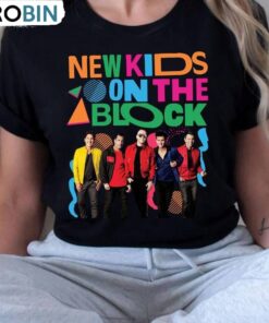New Kids On The Block Shirt, Short Sleeve Crewneck Gift For Fan