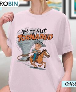 Not My First Tornadeo Glen Powell Shirt, Twisters Fans Long Sleeve Hoodie