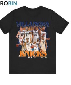 Nova Knicks Vintage Shirt, Limited New Villanova Knicks Short Sleeve Crewneck