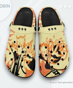 Nrt Uzumaki Bijuu Crocs Shoes Pattern Style Nrt Uzumaki Bijuu Crocs Shoes Pattern Style