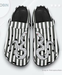 Obanai Iguro Crocs Shoes Custom Cosplay Style