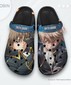 Okita Sougo Crocs Shoes, Anime Gifts