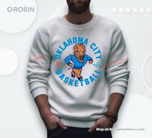 Oklahoma City Thunder Basketball Team Mascots Shirt