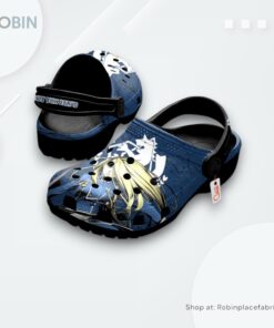 Olivier Mira Armstrong Crocs Shoes, Anime Gifts, Olivier Mira Armstrong Shoes
