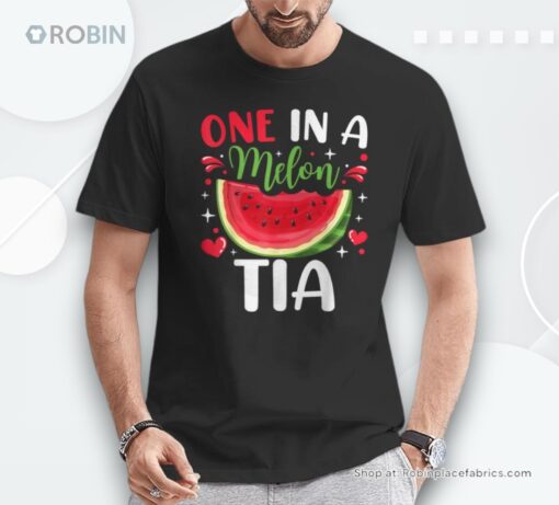 One In A Melon Tia Summer Birthday Party Matching Family Unisex Shirt
