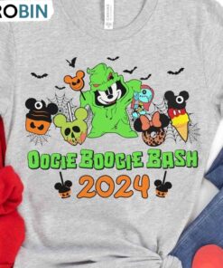 Oogie Boogie Shirt, Mickey Mouse Short Sleeve Long Sleeve