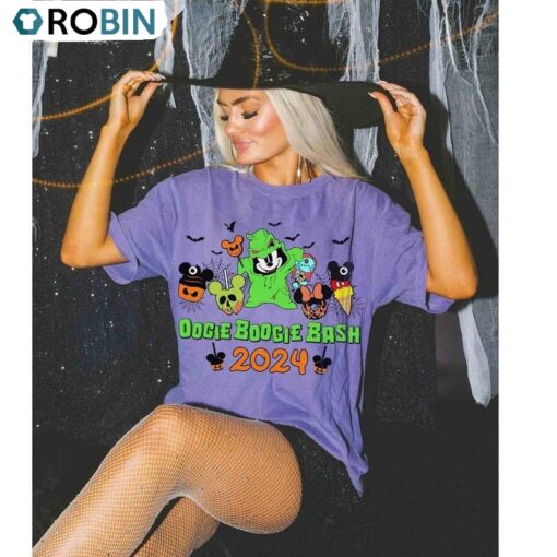 Oogie Boogie Shirt, Mickey Mouse Short Sleeve Long Sleeve