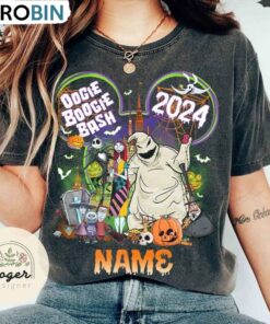Oogie Boogie Shirt, Trendy Oogie Boogie Bash 2024 Tee Tops Hoodie