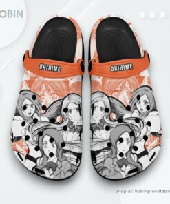 Orihime Inoue Crocs Shoes Manga Style Personalized