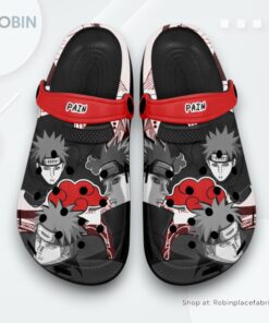 Pain Crocs Shoes Manga Style Personalized