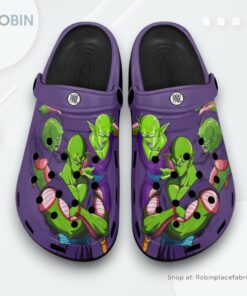 Piccolo Crocs Shoes Pattern Style, Dragon Ball Anime Footwear