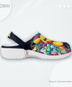 Pikachu Crocs Shoes Custom Art Style, Pikachu Gear