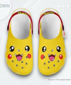 Pikachu Crocs Shoes Custom Funny Style, Pikachu Merch