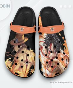 Portgas D. Ace Crocs Shoes