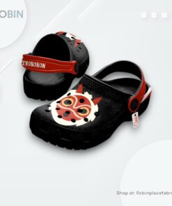 Princess Mononoke Mask Crocs Shoes, Anime Gifts