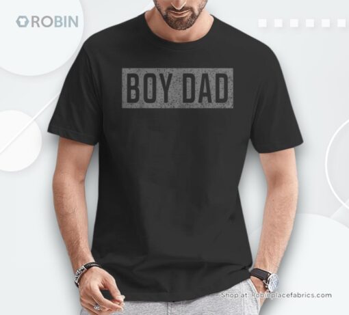 Proud Dad Of A Boy For Dad Fathers Day Unisex Shirt