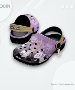 Purple Orca Crocs Shoes, Anime Gifts