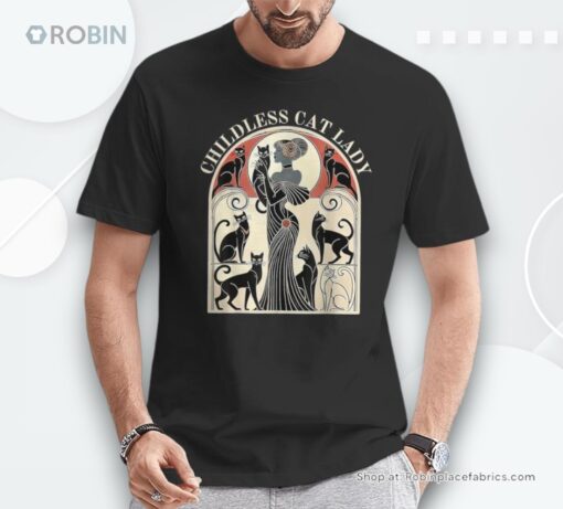 Retro Childless Cat Ladies Cat Karma Unisex Shirt