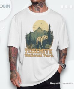 Retro Yosemite National Park Usa Vintage Hiking Travel Road Unisex Shirt Retro Yosemite National Park Usa Vintage Hiking Travel Road Unisex Shirt