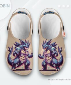 Rhydon Crocs Shoes Custom Art Style