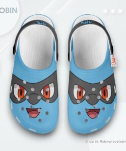 Riolu Crocs Shoes Custom Funny Style