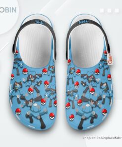 Riolu Crocs Shoes Pattern Style