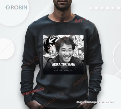 Rip Akira Toriyama 1955   2024 Unisex Shirt