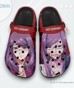 Rize Kamishiro Crocs Shoes, Anime Gifts