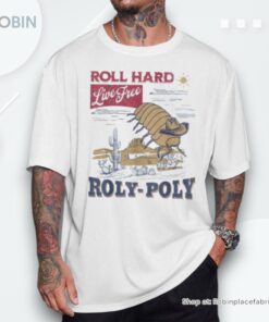 Roly Poly Western Rodeo Cowboy Dung Beetle Retro Unisex Shirt