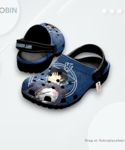 Roy Mustang Crocs Shoes, Anime Gifts, Fullmetal Alchemist Anime Gear