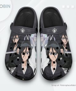 Rukia Kuchiki Crocs Shoes Pattern Style