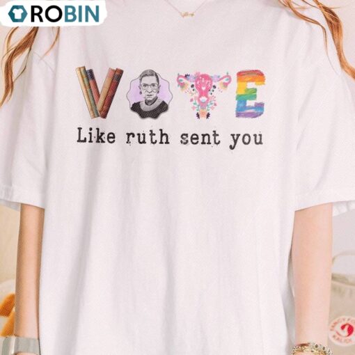 Ruth Ginsburg Short Sleeve , New Rare Vote Like Ruth Sent You Shirt Long Sleeve