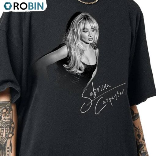 Sabrina World Tour Unisex Hoodie, Unique Sabrina Carpenter Shirt Long Sleeve